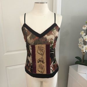Etcetera Silk font Tank Top